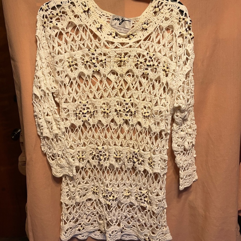 Knitted by hand Women's size large